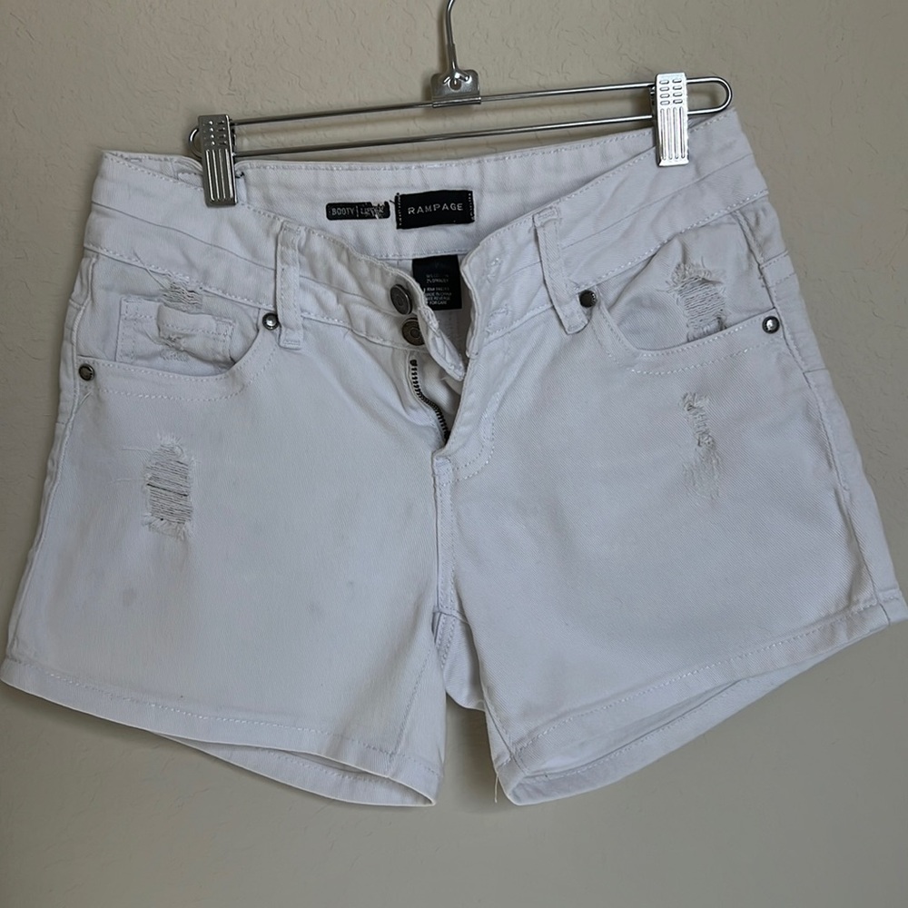 Rampage White Shorts